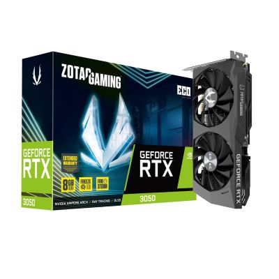 8. Karta graficzna ZOTAC GAMING GEFORCE RTX 3050 ECO 8GB GDDR6