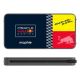 2. Powerbank Mophie Powerstation Plus 10K Red Bull Racing - powerbank 10000mAh, zintegrowany kabel USB-C oraz lightning (1x port USB-C)