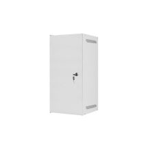LANBERG SZAFA WISZĄCA RACK 10" 12U 280X310 SZARA, DRZWI METALOWE (FLAT PACK) WF10-2312-00S