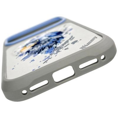 4. Etui Nimmy Orzeł MagSafe na iPhone 17 Pro Max - szare