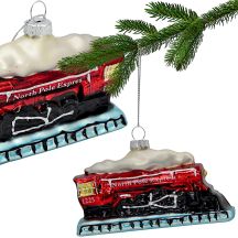 BOMBKA SZKLANA FORMÓWKA EKSPRES POLARNY SASKA GIFT & DECOR