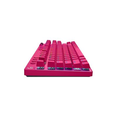 5. Klawiatura Logitech PRO X TKL różowa
