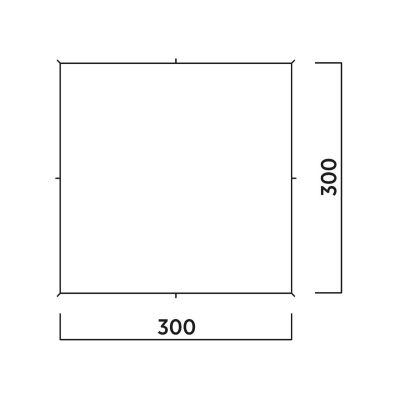 7. Easy Camp Norddal Tarp 3 x 3 m Schron Zielony