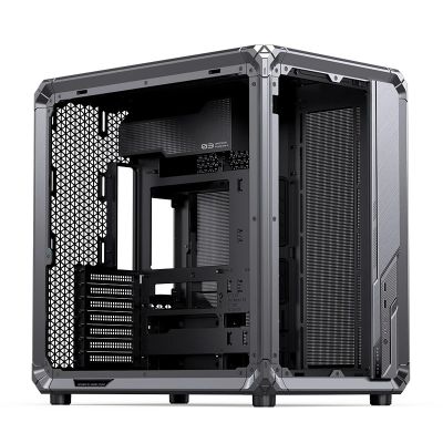 10. Jonsbo X400 Pro PC-Gehäuse, Midi-Tower, ATX, Tempered Glass - grau