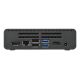 5. Shuttle Nano PC NE10N, Intel N 100, 1x HDMI, 1x DP, 6x USB, 1x LAN, bez wentylatora, ciągła praca 24/7, w tym VESA, komputer PC 0,6 l, Mini PC barebone, Intel SoC, DDR4-SDRAM, PCI Express, Serial ATA, 65 W