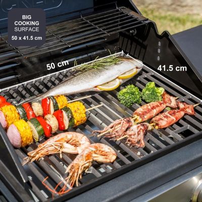 4. Grill gazowy Black+Decker BXOG7200E 2 palniki x 3.6 kW