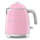 16. Czajnik SMEG Kettle (KLF05PKEU) mini 0,8L pink