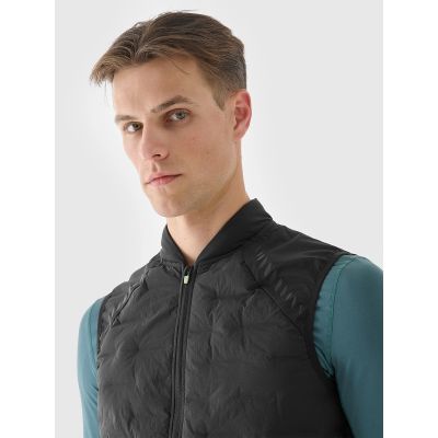 5. Bezrękawnik do biegania PRIMALOFT męski 4F 4FWAW24TVJAM137-22S