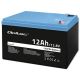 8. Qoltec Akumulator LiFePO4 Litowo-Żelazowo-Fosforanowy 12.8V 12Ah 153.6Wh BMS