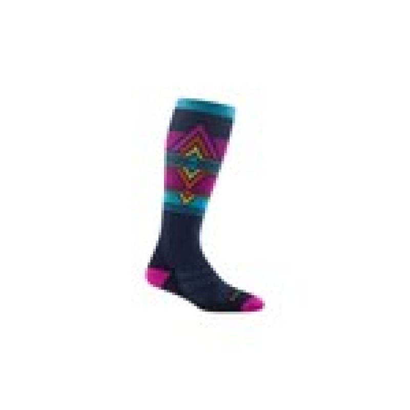 Skarpety merino damskie Darn Tough Echo OTC Midweight with Cushion - eclipse rozmiar: m