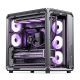 27. Jonsbo X400 Pro PC-Gehäuse, Midi-Tower, ATX, Tempered Glass - grau