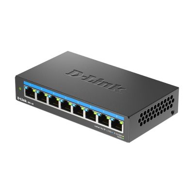 4. 8-portowy wielogigabitowy przełącznik biurkowy D-Link 2.5G - niezarządzany - L2 - 2.5G Ethernet (100/1000/2500)