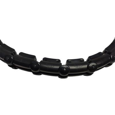 18. HULA HOP Z MASAŻEREM I OBCIĄŻENIEM CZARNY ENERO FIT