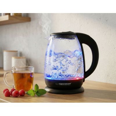27. Czajnik elektryczny Esperanza LOIRE EKK027 (2200W 1.7l; kolor czarny)