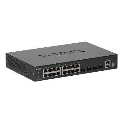 2. D-Link DGS-1530-20/E przełącznik sieciowy Zarządzany L2 Gigabit Ethernet (10/100/1000) Czarny