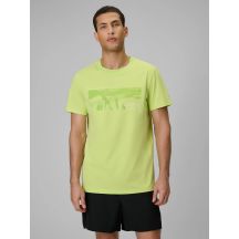 T-shirt reagular z nadrukiem męski 4F 4FWSS26TTSHM3035-42S