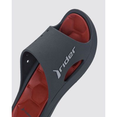 6. Rider buty klapki męskie sportowe Bay XIV Ad wygodne szare laczki