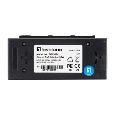 3. LevelOne POI-3014 adapter PoE Fast Ethernet, Gigabit Ethernet 52 V