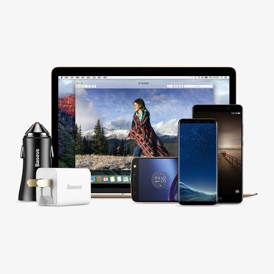 17. Adapter Baseus Mini przejściówka z USB-C na USB-A - czarny