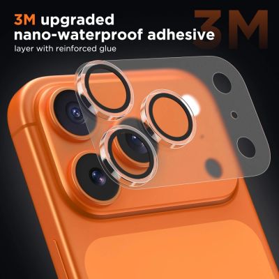 4. Osłona aparatu Tech-Protect Camfull Fit+ na iPhone 17 Pro Max