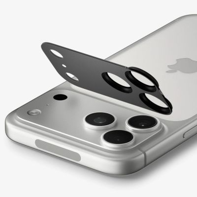 4. Szkło hartowane na aparat Spigen Optik Pro XL Glas.tR EZ Fit na iPhone 18 Pro Max - ciemnoszare