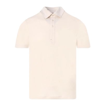 2. Paul&Shark Koszulka polo z bawełny i lyocellu męska beżowa 25411283-348