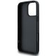 7. Etui DKNY Quilted Stack Logo na iPhone 16 Pro - czarne