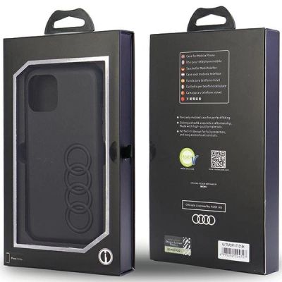 6. Etui Audi Synthetic Leather na iPhone 11 Pro - czarne