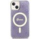 3. Etui Guess 4G MagSafe na iPhone 14 - purpurowe