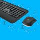 30. Zestaw klawiatura + mysz membranowa Logitech MK540 920-008685 (USB;  kolor czarny; optyczna; 1000 DPI)