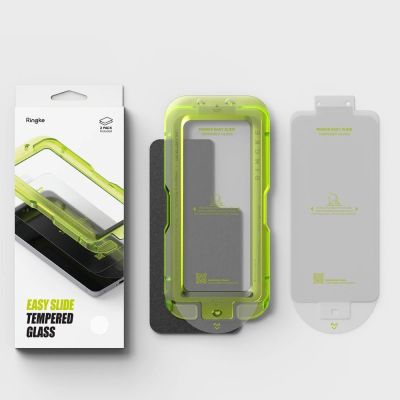 7. Szkło hartowane Ringke Easy Slide 2-pak na Samsung Galaxy S25 FE