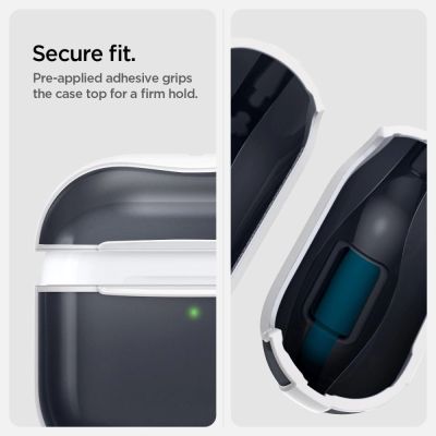 14. Etui Spigen Classic C1 na AirPods 4 - grafitowe