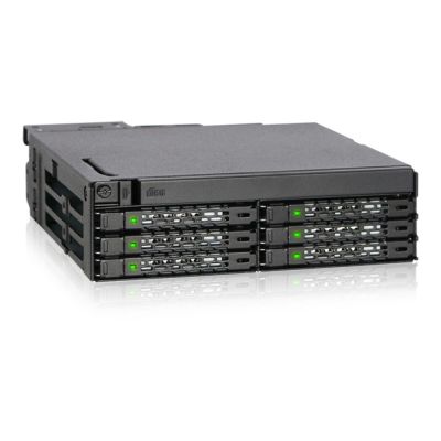6. Płyta montażowa IcyDock 6x6,3cm SATAI-III w 1x5,25" HDD/SSD sw sprzedaży detalicznej