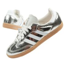 Adidas buty damskie sportowe Samba OG srebrne sneakersy modne skóra