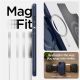 4. Etui Spigen Mag Armor z MagSafe na iPhone 15 Plus - niebieskie