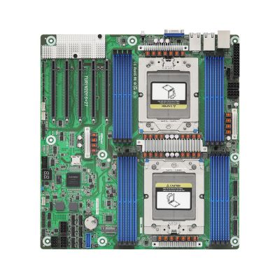 Płyta główna AsRock TURIN2D16-2T 2x SP5 AND Epyc 9004/9005 Soc (16x DIMM, 2x MCIO, up to 16xSATA, 1xM.2, 2x10Gbe, IMPI EEB )