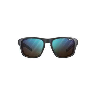 2. Okulary Julbo Shield M - matowy czarny| Reactiv Performance 2-4 Dl Bleu