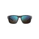 2. Okulary Julbo Shield M - matowy czarny| Reactiv Performance 2-4 Dl Bleu