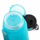 4. Bidon Meteor 800 ml 17661 zielony/błękitny