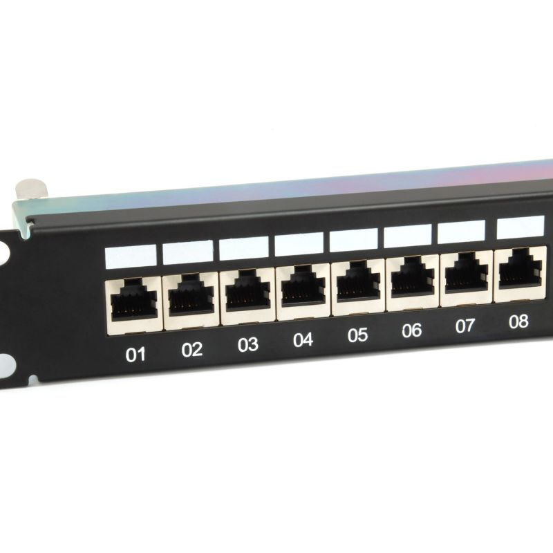 3. equip Pro - Panel krosowy - CAT 6a - RJ-45 X 24 - 1U - 48,3 cm (19")