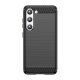 2. Carbon Case etui Samsung Galaxy S23+ elastyczny silikonowy karbonowy pokrowiec czarne