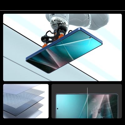 11. Szkło hybrydowe Spigen Elite Shield EZ FIT na Samsung Galaxy S25 Ultra - przezroczyste