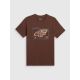 5. T-shirt regular z nadrukiem męski 4F 4FRSS26TTSHM4230-81S