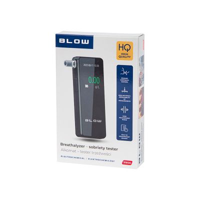 3. BLOW ALKOMAT-TESTER TRZEŹWOŚCI BLOW 9900 BLACK