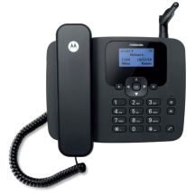 Motorola FW410 Telefon analogowy Nazwa i identyfikacja dzwoniącego Czarny