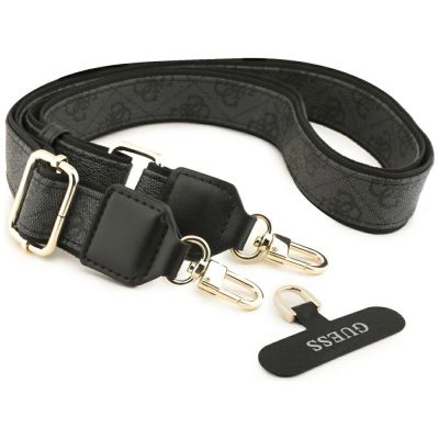 8. Etui Guess 4G Strass Logo & Big Strap Metal Buttons MagSafe na iPhone Air - czarne