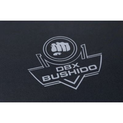 6. Rashguard szary krótki rękaw logo DBX Bushido