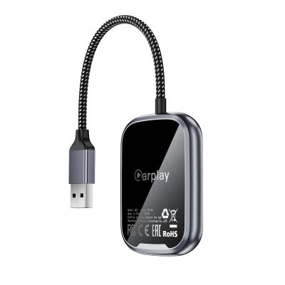 7. Adapter samochodowy Acefast QC1 bezprzewodowy - szary