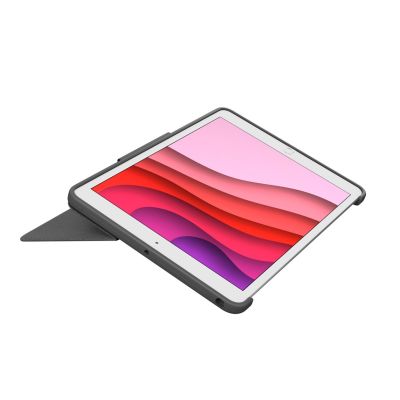 4. Logitech Combo Touch QWERTZ Niemiecki Smart Connector Grafitowy