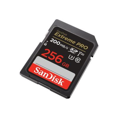 4. SanDisk Extreme PRO 256 GB SDXC UHS-I Klasa 10